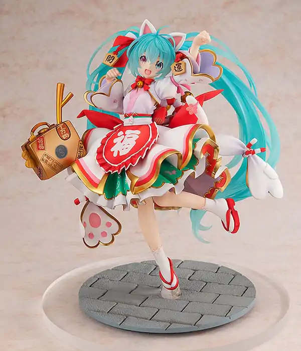 Character Vocal Series 01: Hatsune Miku PVC kip 1/7 Hatsune Miku: Maneki Miku Ver. 23 cm fotografija izdelka