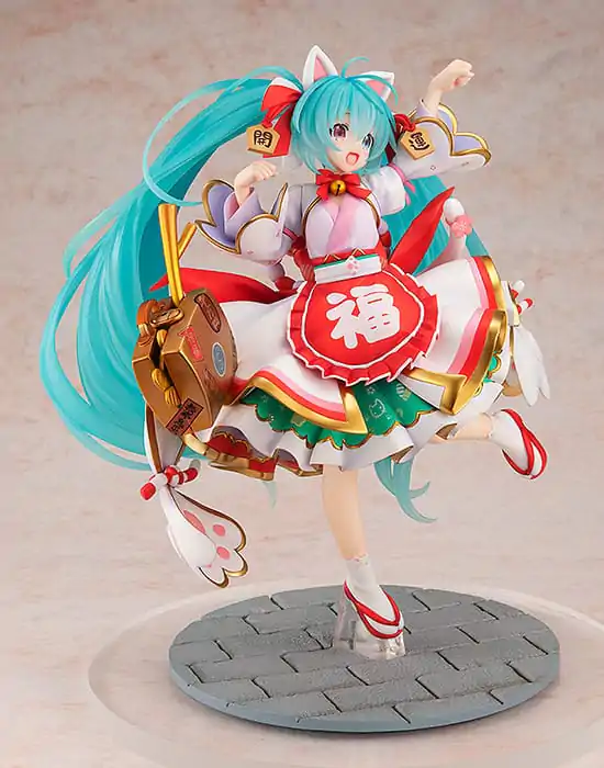 Character Vocal Series 01: Hatsune Miku PVC kip 1/7 Hatsune Miku: Maneki Miku Ver. 23 cm fotografija izdelka