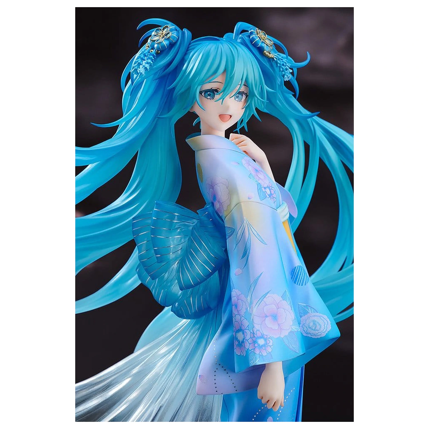 Character Vocal Series 01: Hatsune Miku PVC figura 1/7 Music & Fire Works Ver. 23 cm fotografija izdelka