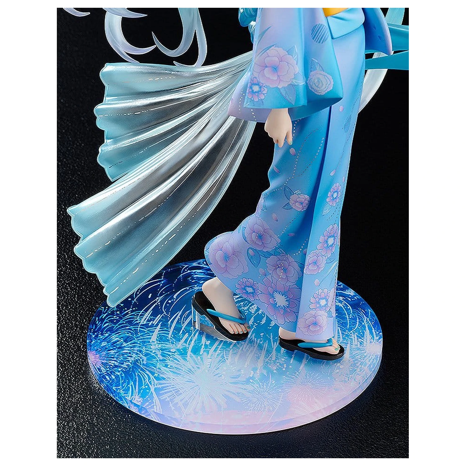 Character Vocal Series 01: Hatsune Miku PVC figura 1/7 Music & Fire Works Ver. 23 cm fotografija izdelka