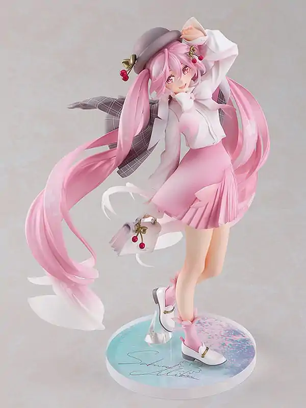 Character Vocal Series 01: Hatsune Miku PVC Kip 1/7 Sakura Miku: Hanami Outfit Ver. 28 cm fotografija izdelka
