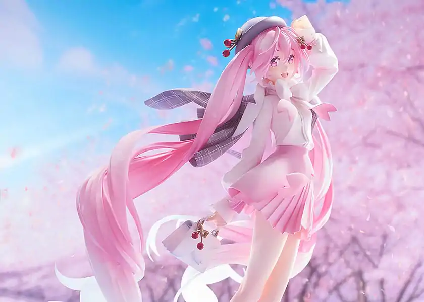 Character Vocal Series 01: Hatsune Miku PVC Kip 1/7 Sakura Miku: Hanami Outfit Ver. 28 cm fotografija izdelka