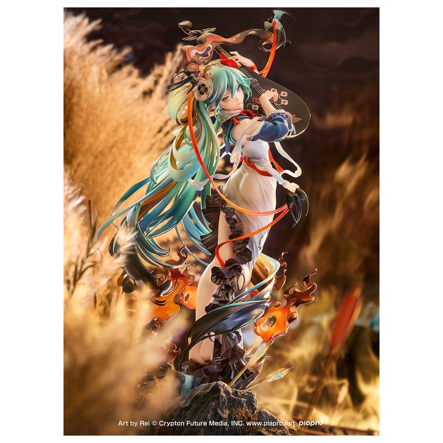 Character Vocal Series 01: Hatsune Miku PVC figura 1/7 Shimian Maifu Ver. 29 cm fotografija izdelka