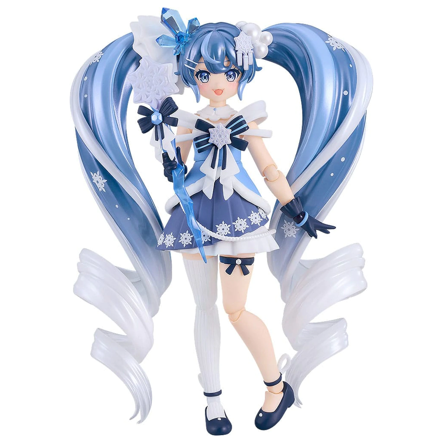 Character Vocal Series 01: Hatsune Miku Figma akcijska figura Snow Miku: Crystal Snow Ver. 13 cm fotografija izdelka