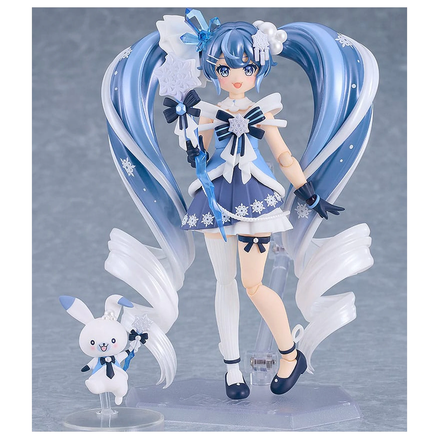 Character Vocal Series 01: Hatsune Miku Figma akcijska figura Snow Miku: Crystal Snow Ver. 13 cm fotografija izdelka