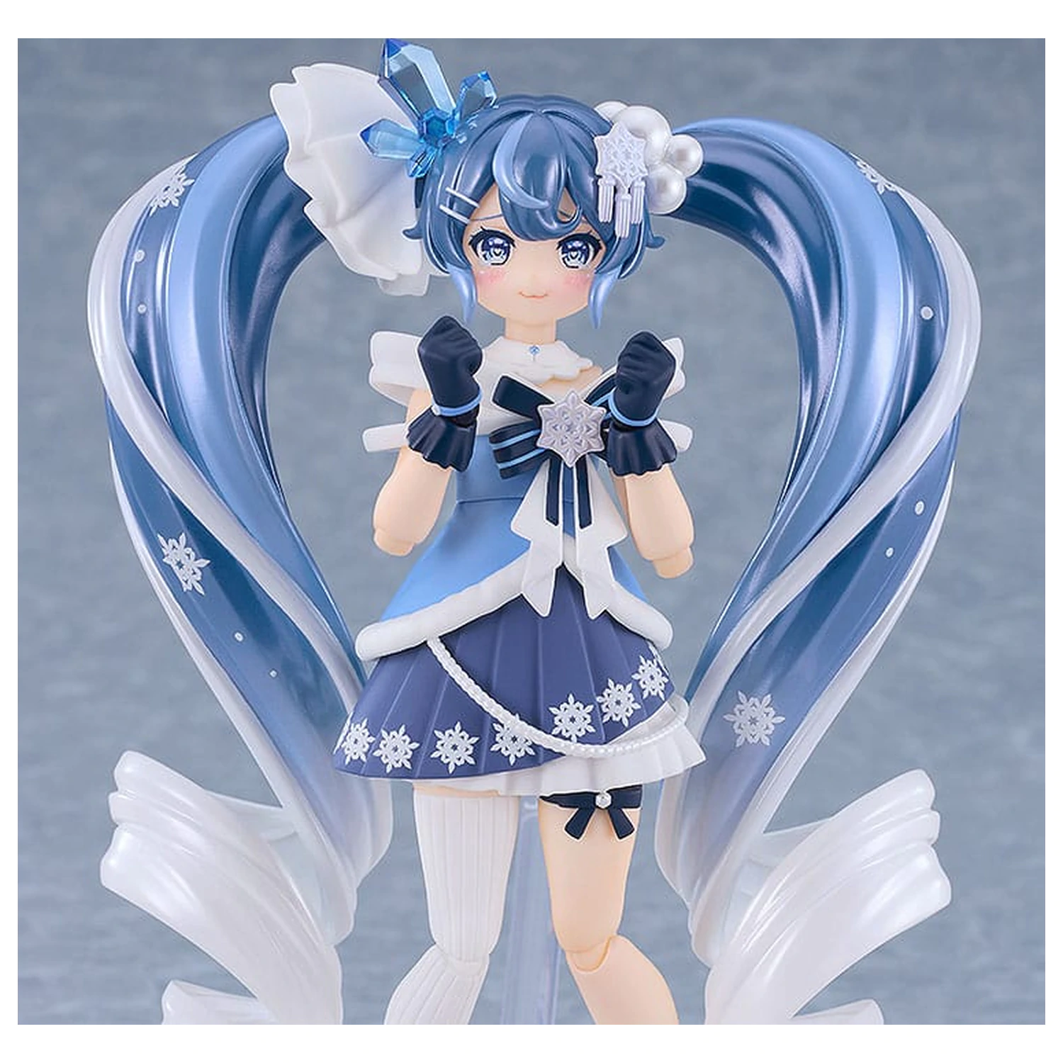 Character Vocal Series 01: Hatsune Miku Figma akcijska figura Snow Miku: Crystal Snow Ver. 13 cm fotografija izdelka