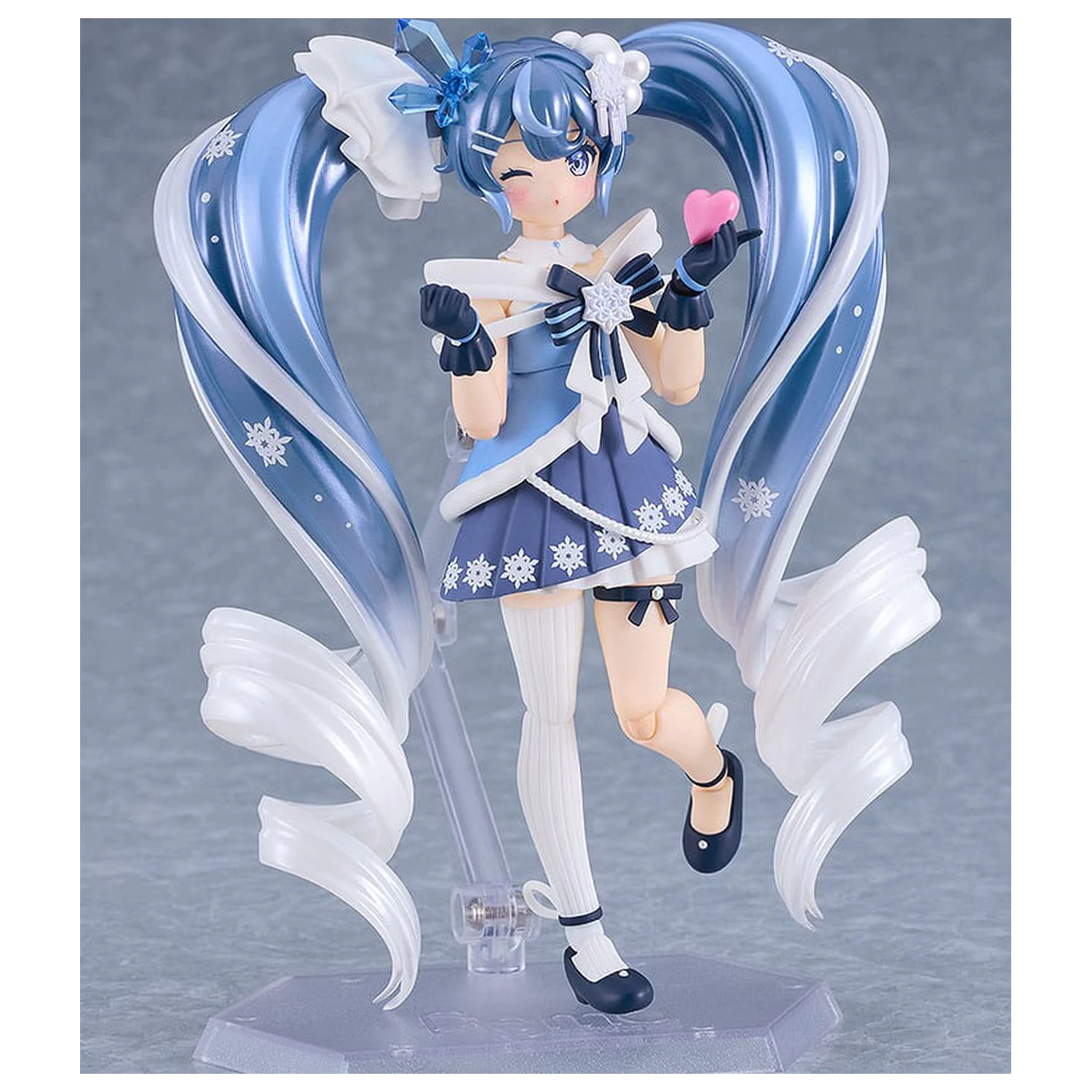 Character Vocal Series 01: Hatsune Miku Figma akcijska figura Snow Miku: Crystal Snow Ver. 13 cm fotografija izdelka
