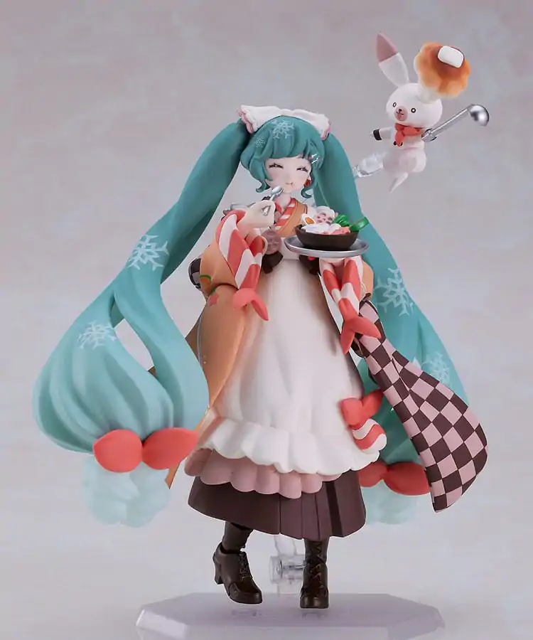 Character Vocal Series 01: Hatsune Miku Figma Akcijska Figura Snow Miku: Winter Delicacy Ver. 14 cm fotografija izdelka