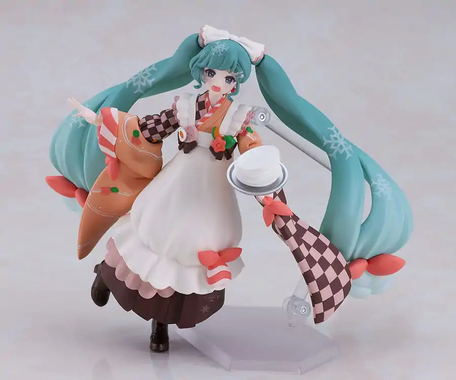 Character Vocal Series 01: Hatsune Miku Figma Akcijska Figura Snow Miku: Winter Delicacy Ver. 14 cm fotografija izdelka