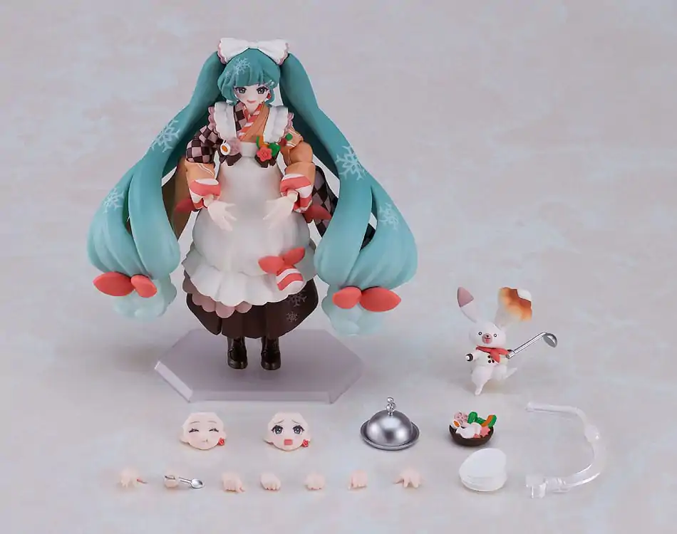 Character Vocal Series 01: Hatsune Miku Figma Akcijska Figura Snow Miku: Winter Delicacy Ver. 14 cm fotografija izdelka