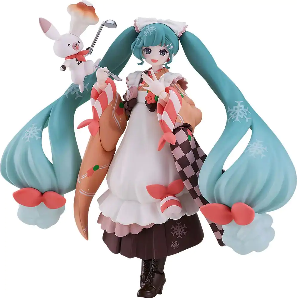 Character Vocal Series 01: Hatsune Miku Figma Akcijska Figura Snow Miku: Winter Delicacy Ver. 14 cm fotografija izdelka