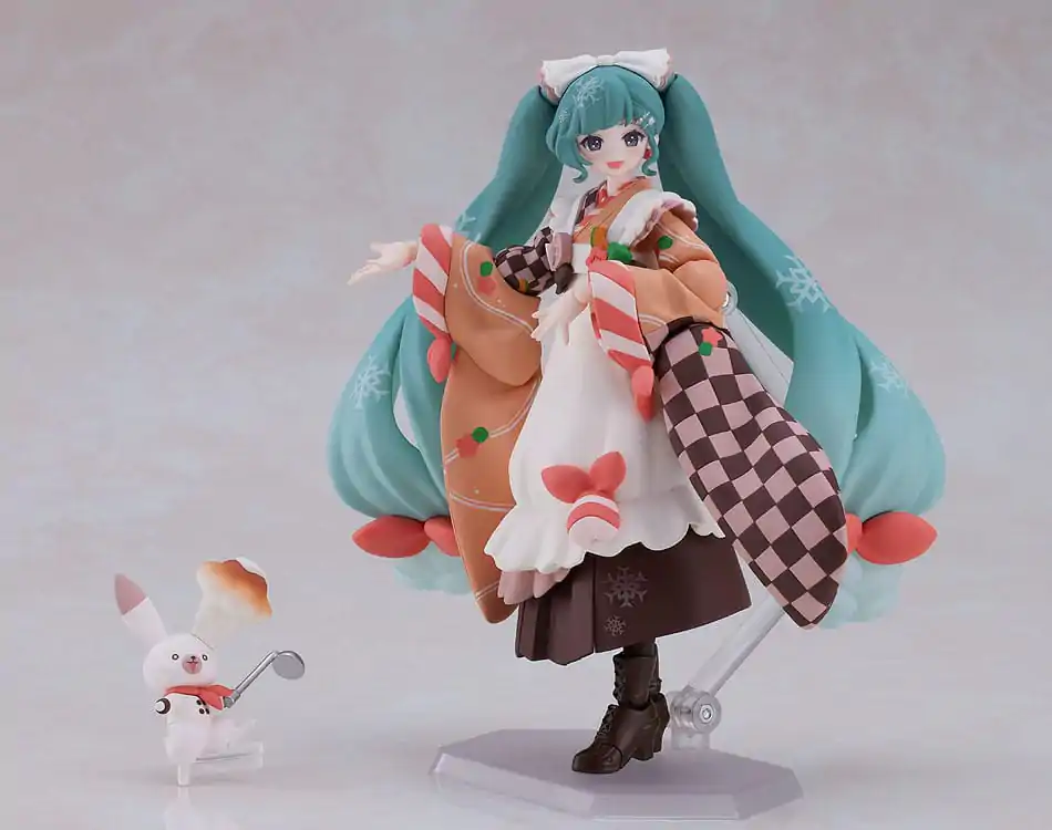 Character Vocal Series 01: Hatsune Miku Figma Akcijska Figura Snow Miku: Winter Delicacy Ver. 14 cm fotografija izdelka