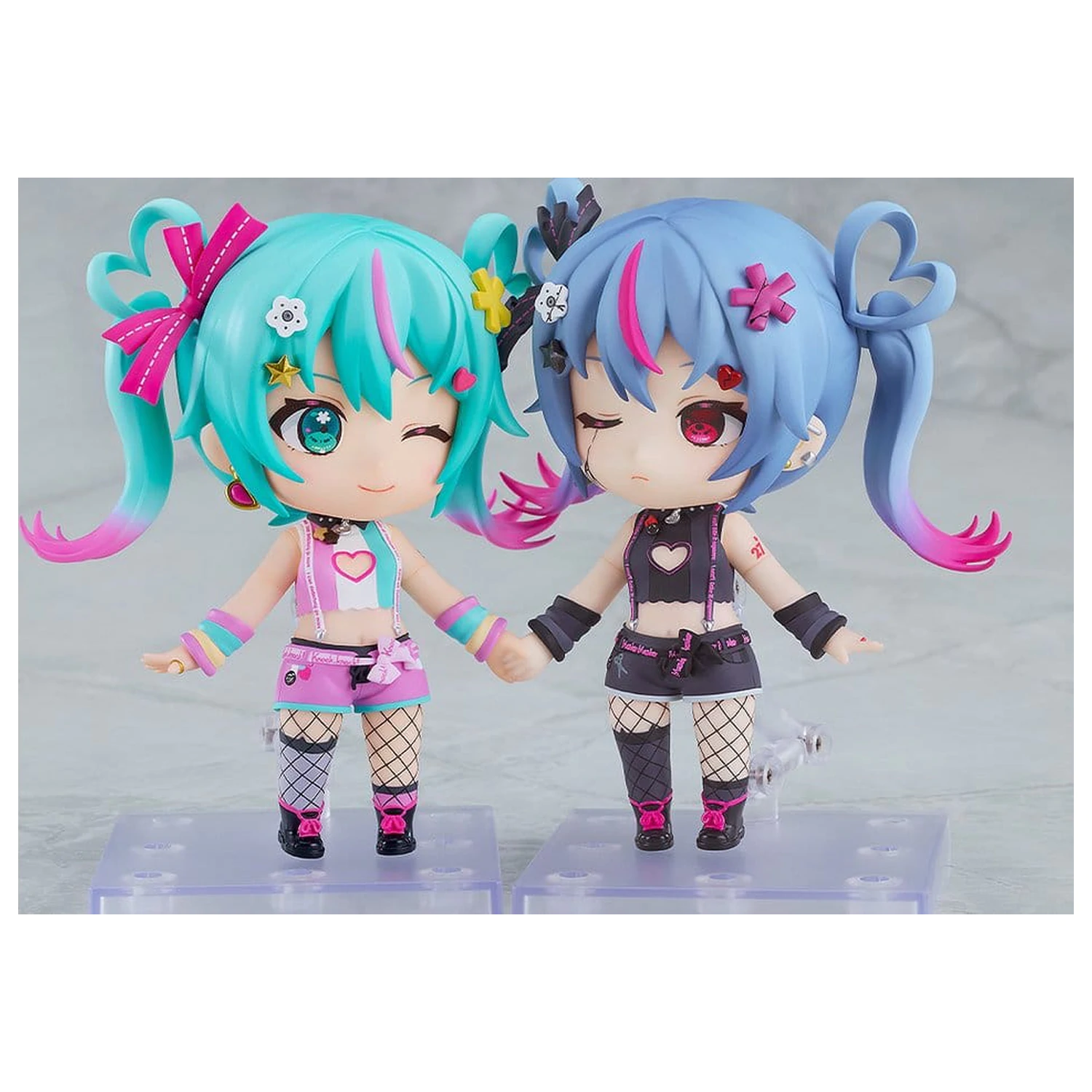 Character Vocal Series 01: Hatsune Miku PVC kip Nendoroid Hatsune Miku: DecoMiku (Darkness) 10 cm fotografija izdelka