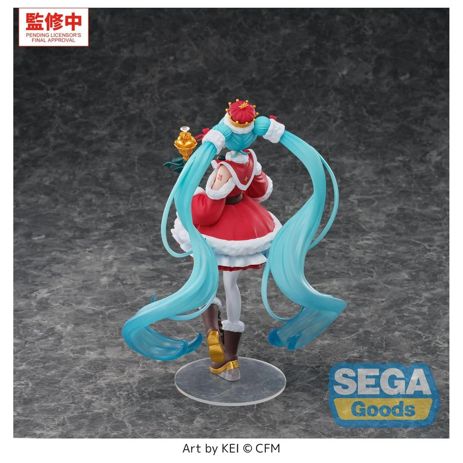Character Vocal Series 01: Hatsune Miku FIGURIZMa PVC figura božič 2026 27 cm fotografija izdelka