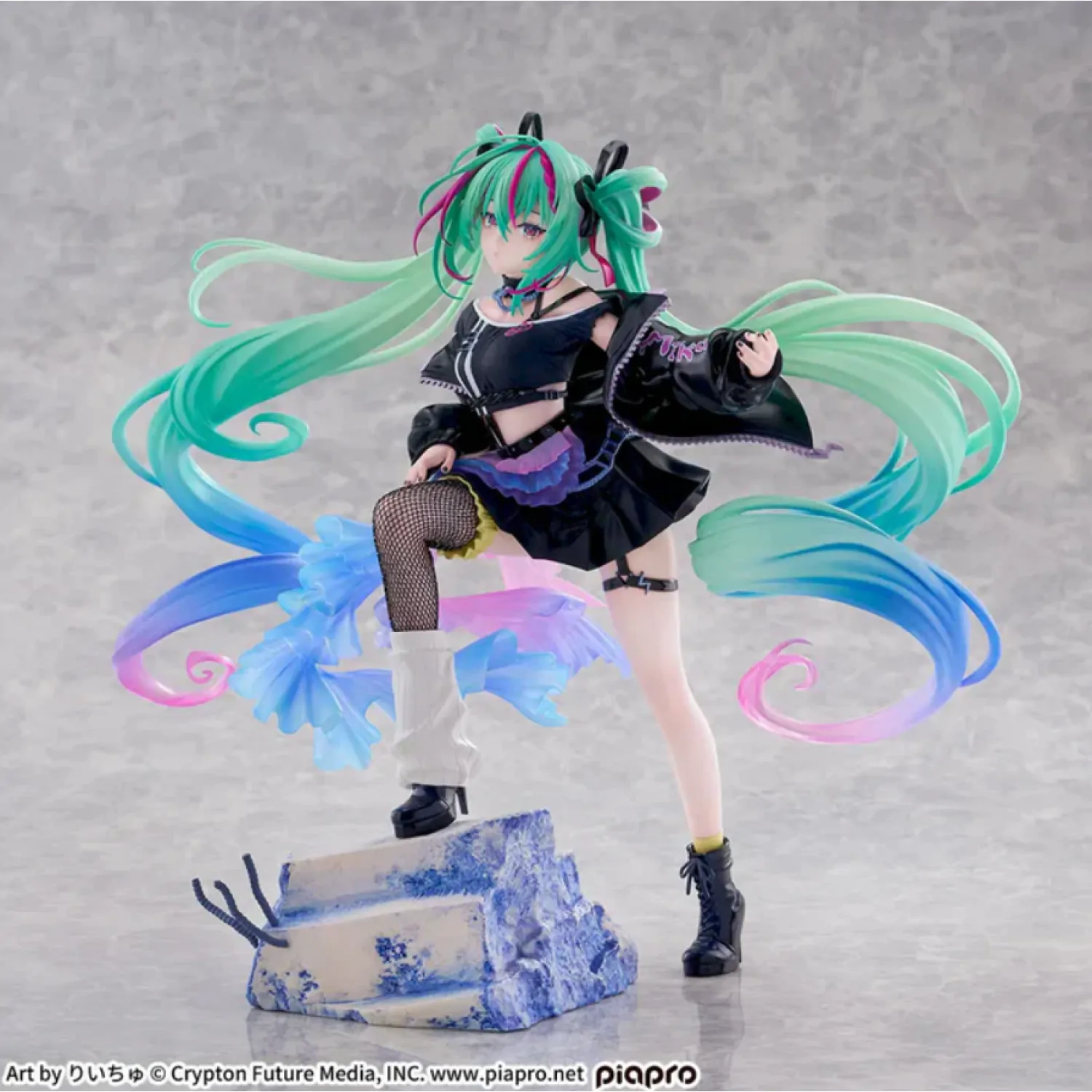 Character Vocal Series 01: Hatsune Miku FIGURIZMa PVC kip Hatsune Miku Punk! 23 cm fotografija izdelka