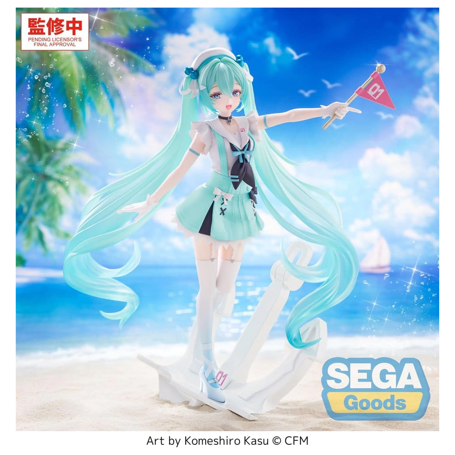 Character Vocal Series 01: Hatsune Miku FIGURIZMa PVC Figura -Sailor- 24 cm fotografija izdelka