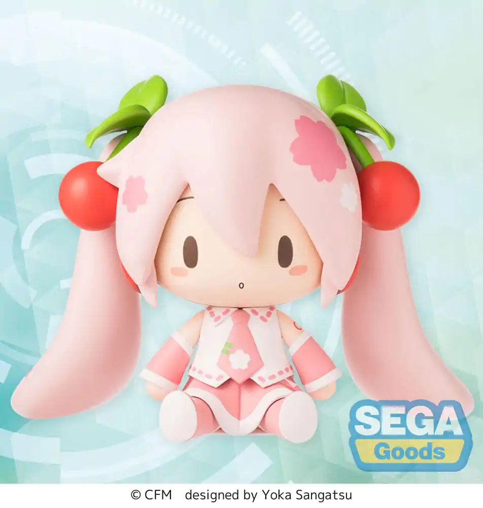 Character Vocal Series 01: Hatsune Miku Fuwa Petit Chibi figura Sakura Miku 8 cm fotografija izdelka