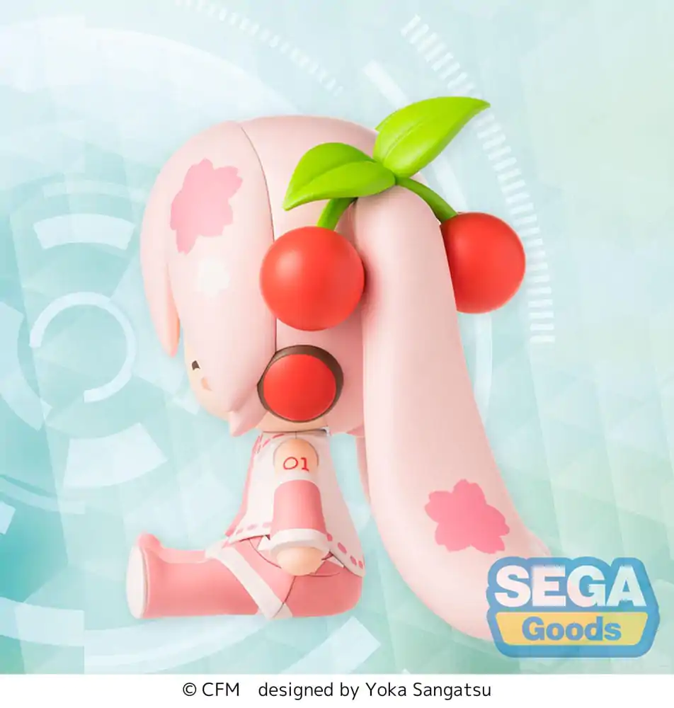 Character Vocal Series 01: Hatsune Miku Fuwa Petit Chibi figura Sakura Miku 8 cm fotografija izdelka