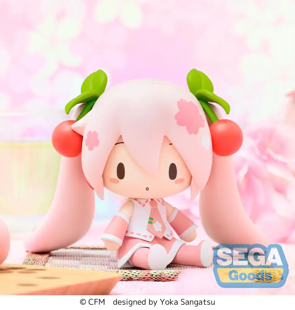 Character Vocal Series 01: Hatsune Miku Fuwa Petit Chibi figura Sakura Miku 8 cm fotografija izdelka