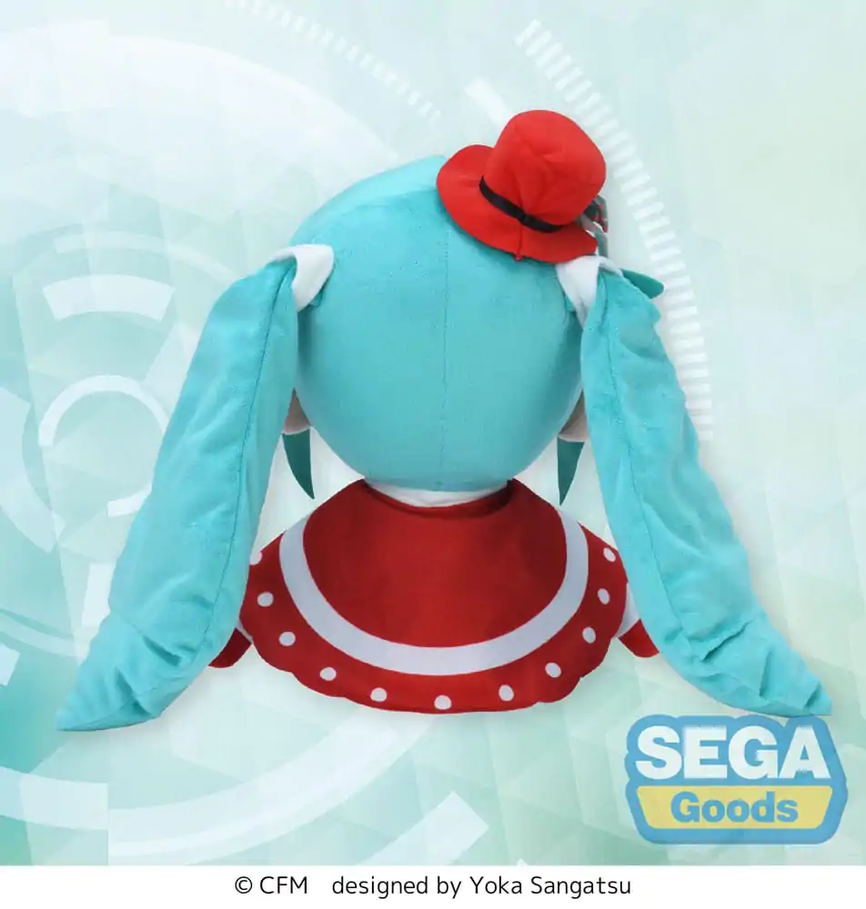 Character Vocal Series 01: Hatsune Miku Fuwa Petit Plišasta figura Hatsune Miku Christmas LL 35 cm fotografija izdelka