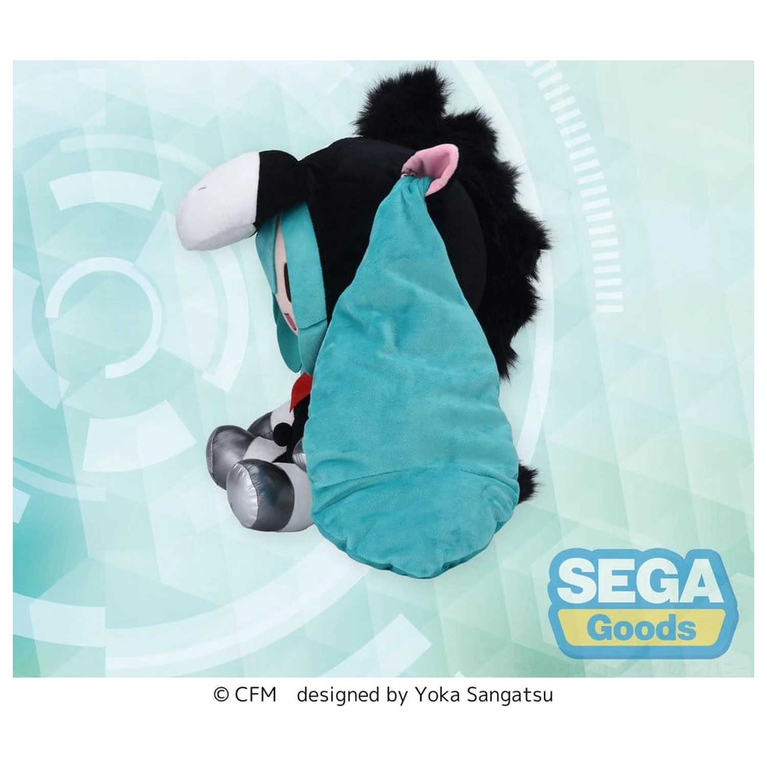 Character Vocal Series 01: Hatsune Miku Fuwa Petit plišasta figura Hatsune Miku Horse 2026 LL 40 cm fotografija izdelka