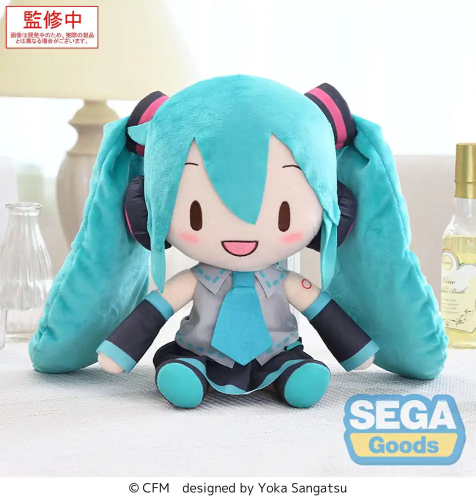 Character Vocal Series 01: Hatsune Miku Fuwa Petit Plišasta figurica Hatsune Miku L 27 cm fotografija izdelka