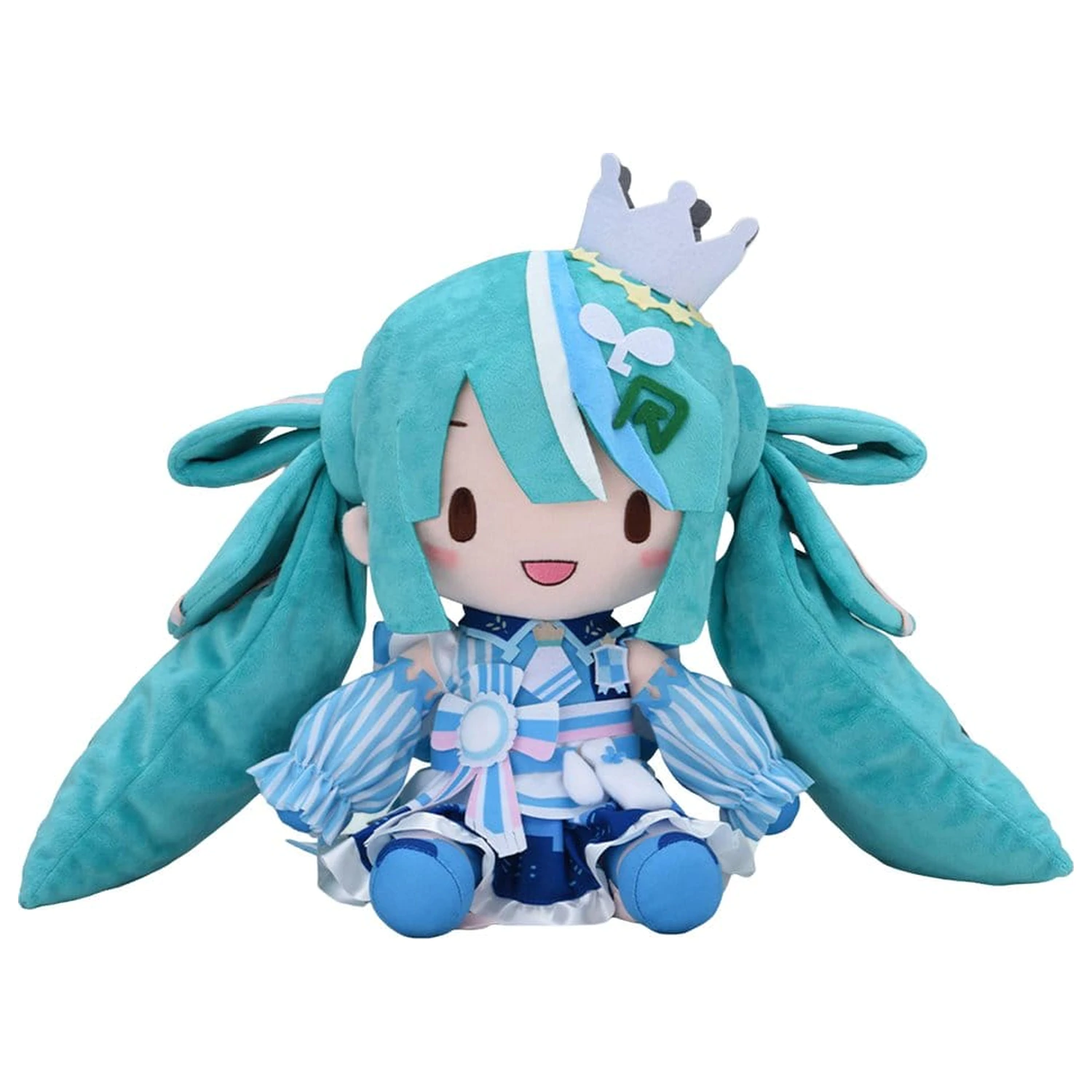 Character Vocal Series 01: Hatsune Miku Fuwa Petit plišasta figura Hatsune Miku LAWSON 50th Anniversary Special LIVE L 30 cm fotografija izdelka