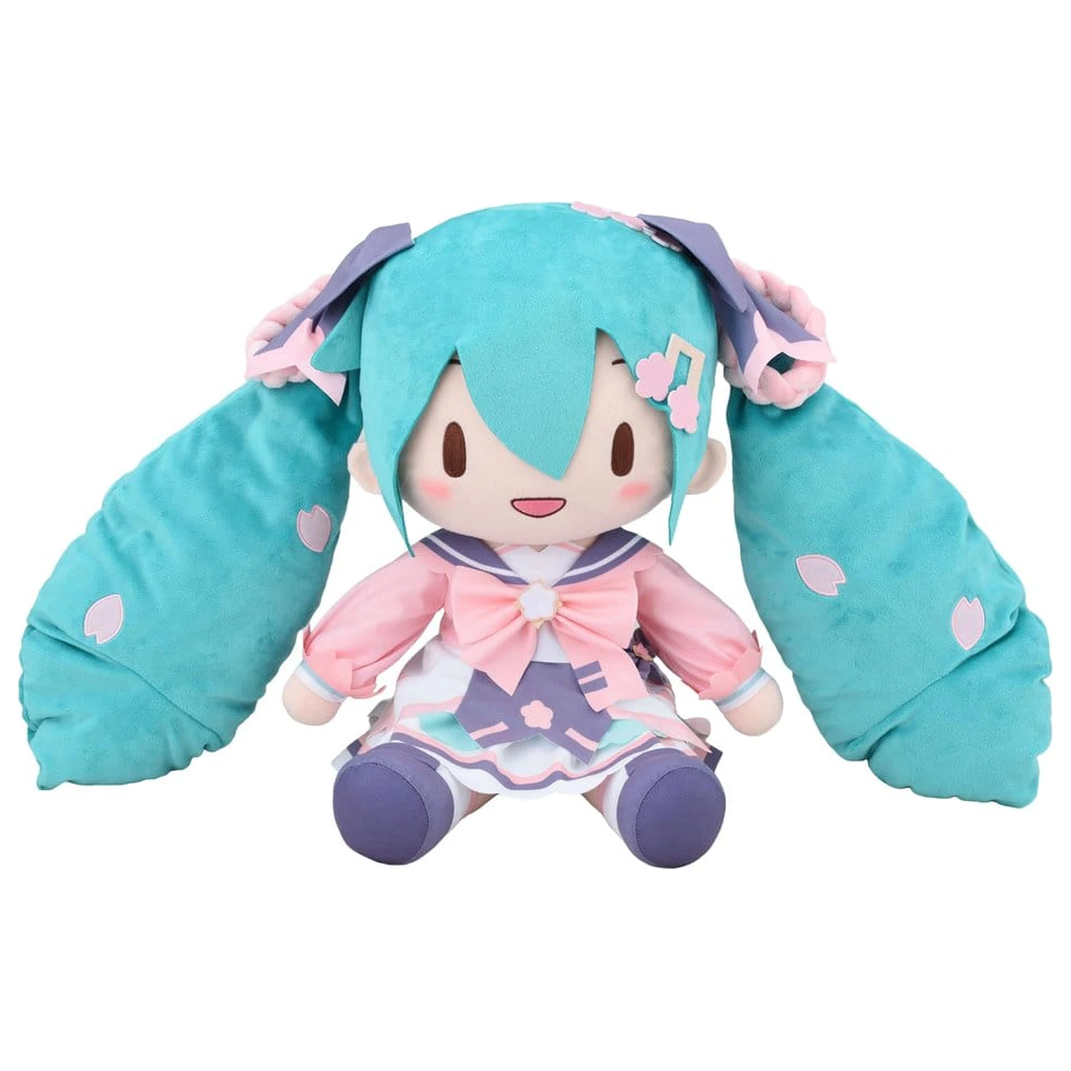 Character Vocal Series 01: Hatsune Miku Fuwa Petit plišasta figura Hatsune Miku New Semester pliš LL 40 cm fotografija izdelka