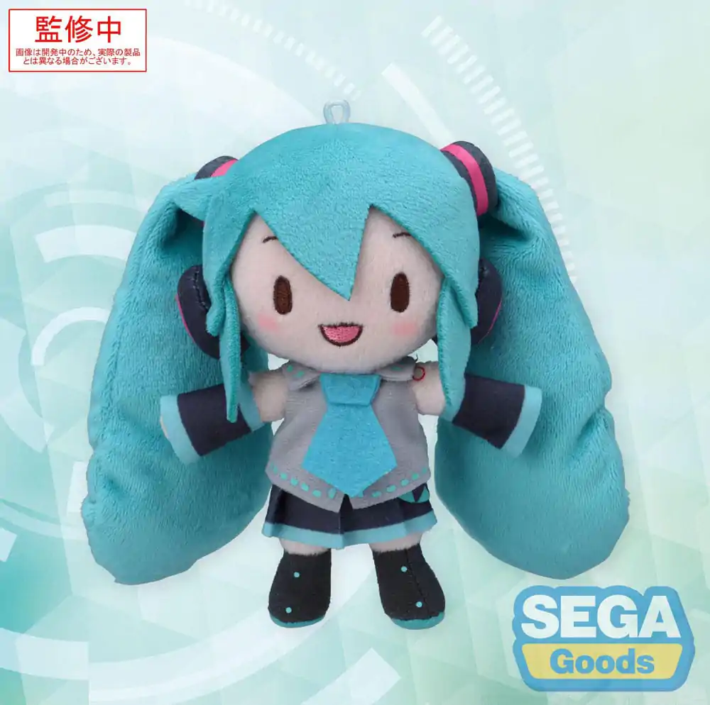 Character Vocal Series 01: Hatsune Miku Fuwa Petit Mini Plišasta Figura Hatsune Miku (EX) 14 cm fotografija izdelka