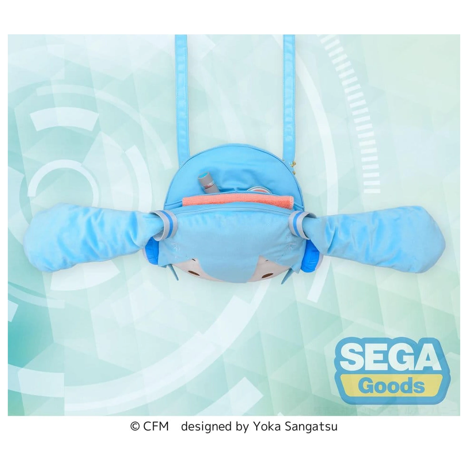 Character Vocal Series 01: Hatsune Miku Fuwa Petit torba za čez ramo Snow Miku fotografija izdelka