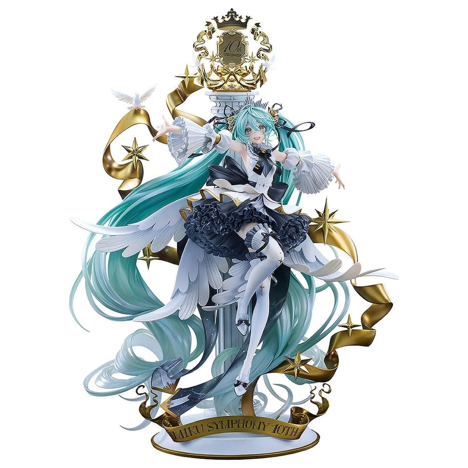 Character Vocal Series 01: Hatsune Miku G.S. Collection [SC] PVC figura 1/7 Symphony: 10th Anniversary Ver. 37 cm fotografija izdelka