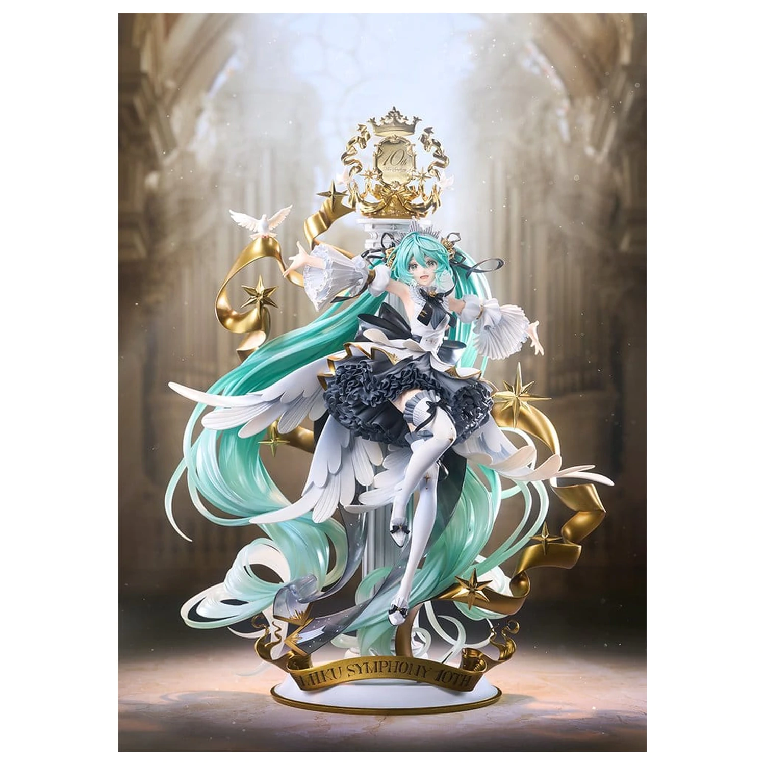Character Vocal Series 01: Hatsune Miku G.S. Collection [SC] PVC figura 1/7 Symphony: 10th Anniversary Ver. 37 cm fotografija izdelka
