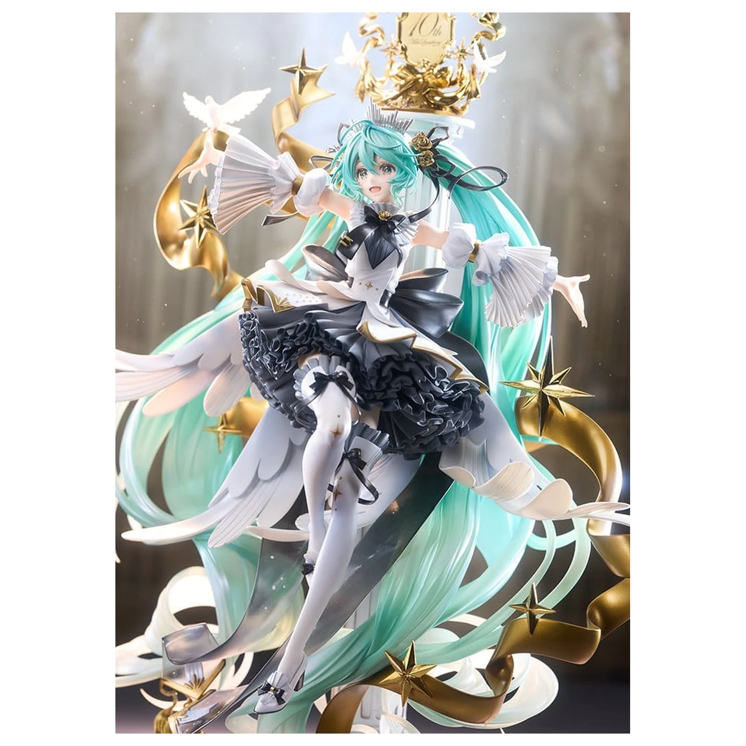 Character Vocal Series 01: Hatsune Miku G.S. Collection [SC] PVC figura 1/7 Symphony: 10th Anniversary Ver. 37 cm fotografija izdelka
