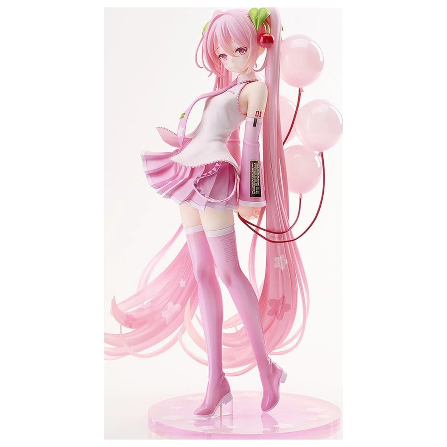 Character Vocal Series 01: Hatsune Miku G.S. Collection [SC] PVC figura 1/7 Sakura Miku: GSC Illustration Contest Ver. 26 cm fotografija izdelka