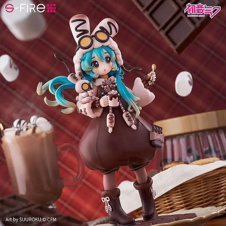 Character Vocal Series 01: Hatsune Miku PVC kip Hatsune Miku Marshmallow Hot Cocoa 22 cm fotografija izdelka