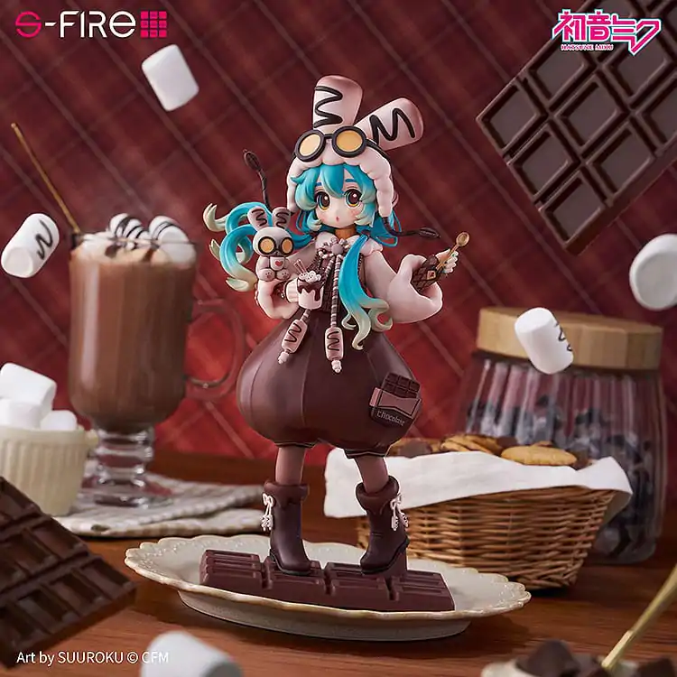 Character Vocal Series 01: Hatsune Miku PVC kip Hatsune Miku Marshmallow Hot Cocoa 22 cm fotografija izdelka