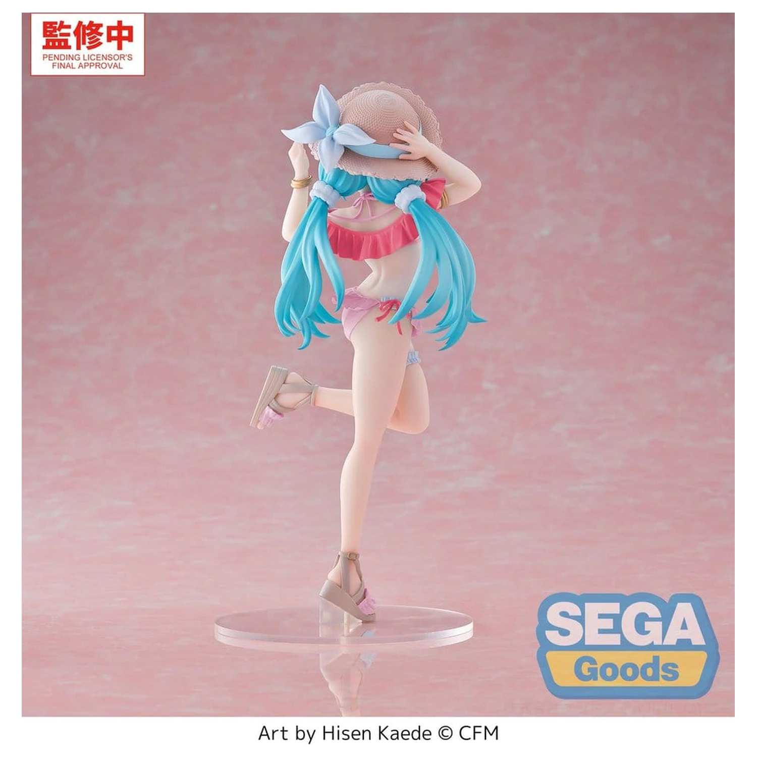 Character Vocal Series 01: Hatsune Miku Luminasta PVC figura Konceptualna serija Vol.1 Tropical Ver. 21 cm fotografija izdelka