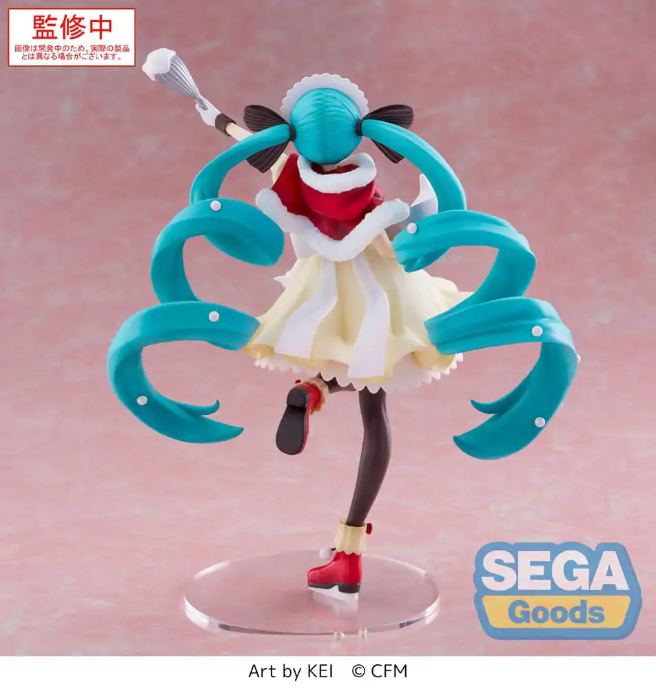 Character Vocal Series 01: Hatsune Miku Luminasta PVC kip Hatsune Miku Christmas 2025 20 cm fotografija izdelka