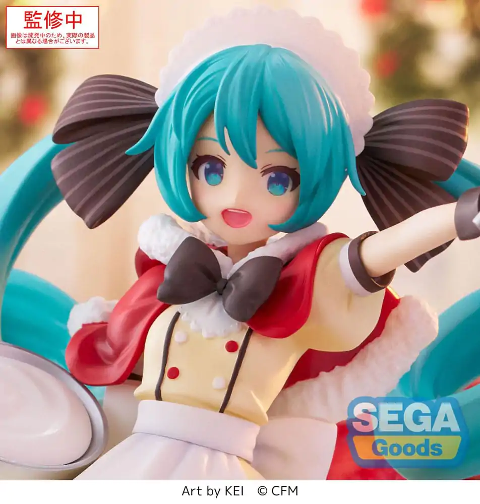 Character Vocal Series 01: Hatsune Miku Luminasta PVC kip Hatsune Miku Christmas 2025 20 cm fotografija izdelka