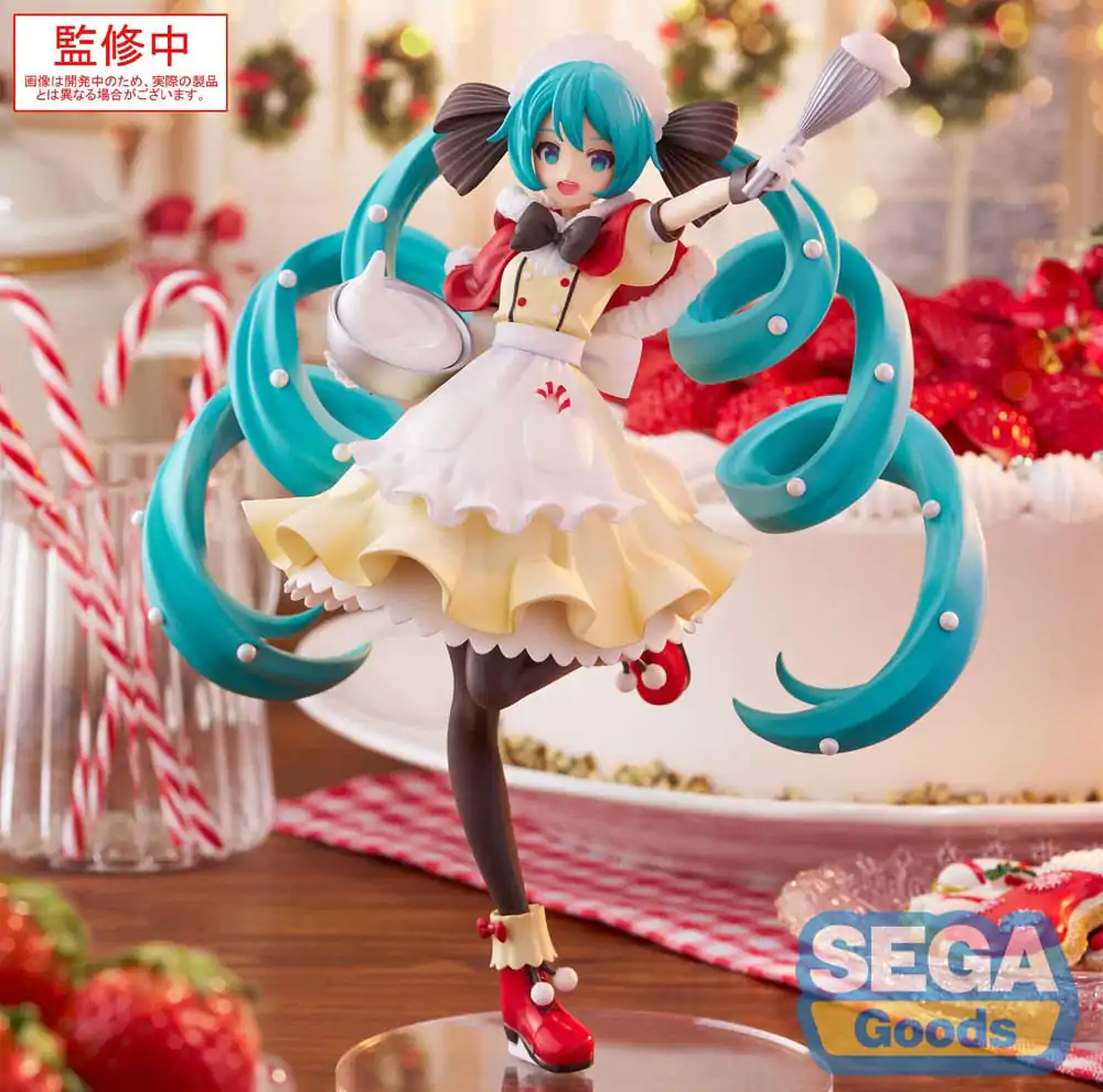 Character Vocal Series 01: Hatsune Miku Luminasta PVC kip Hatsune Miku Christmas 2025 20 cm fotografija izdelka