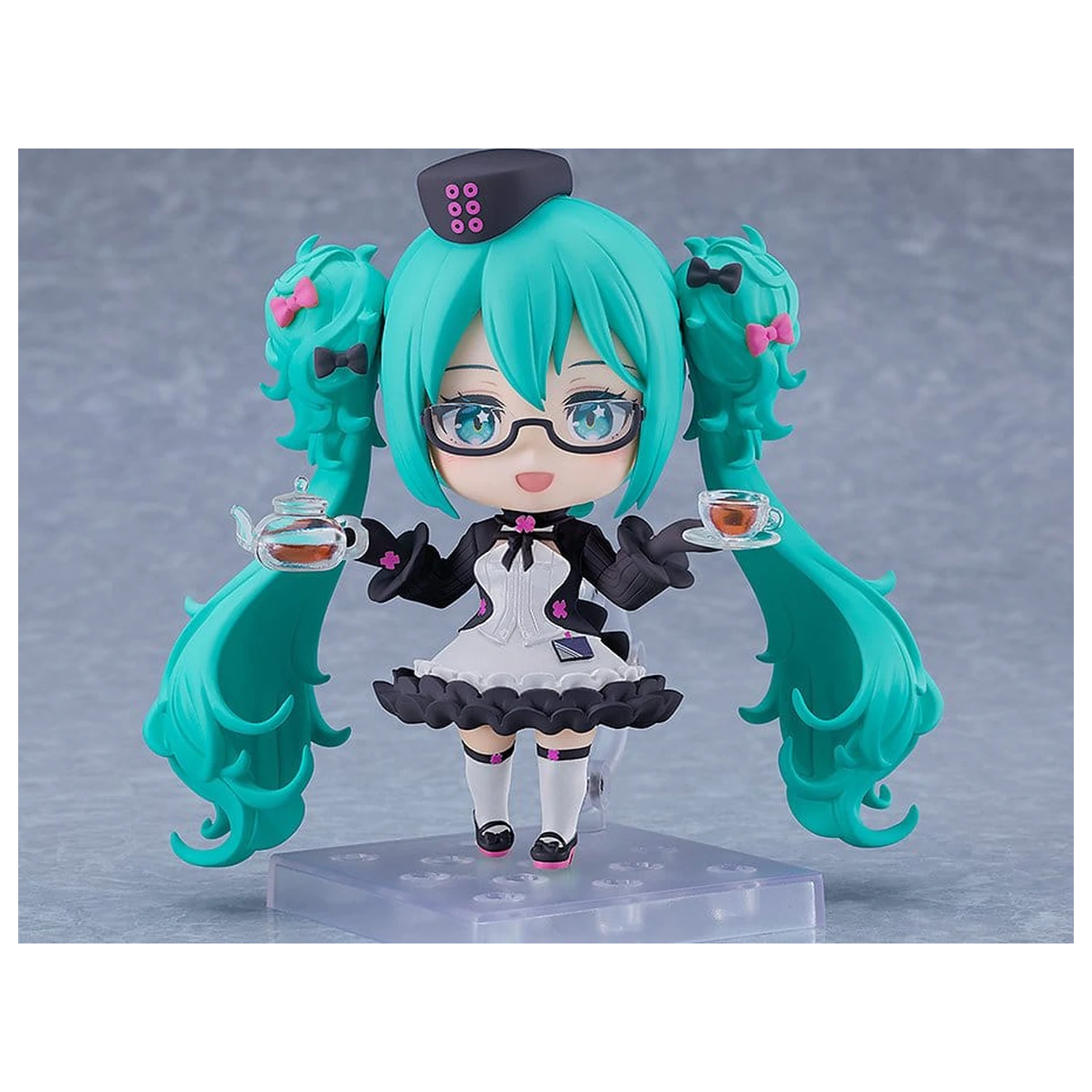 Character Vocal Series 01: Hatsune Miku Nendoroid Akcijska Figura Hatsune Miku: Glasses x Café Ver. 10 cm fotografija izdelka