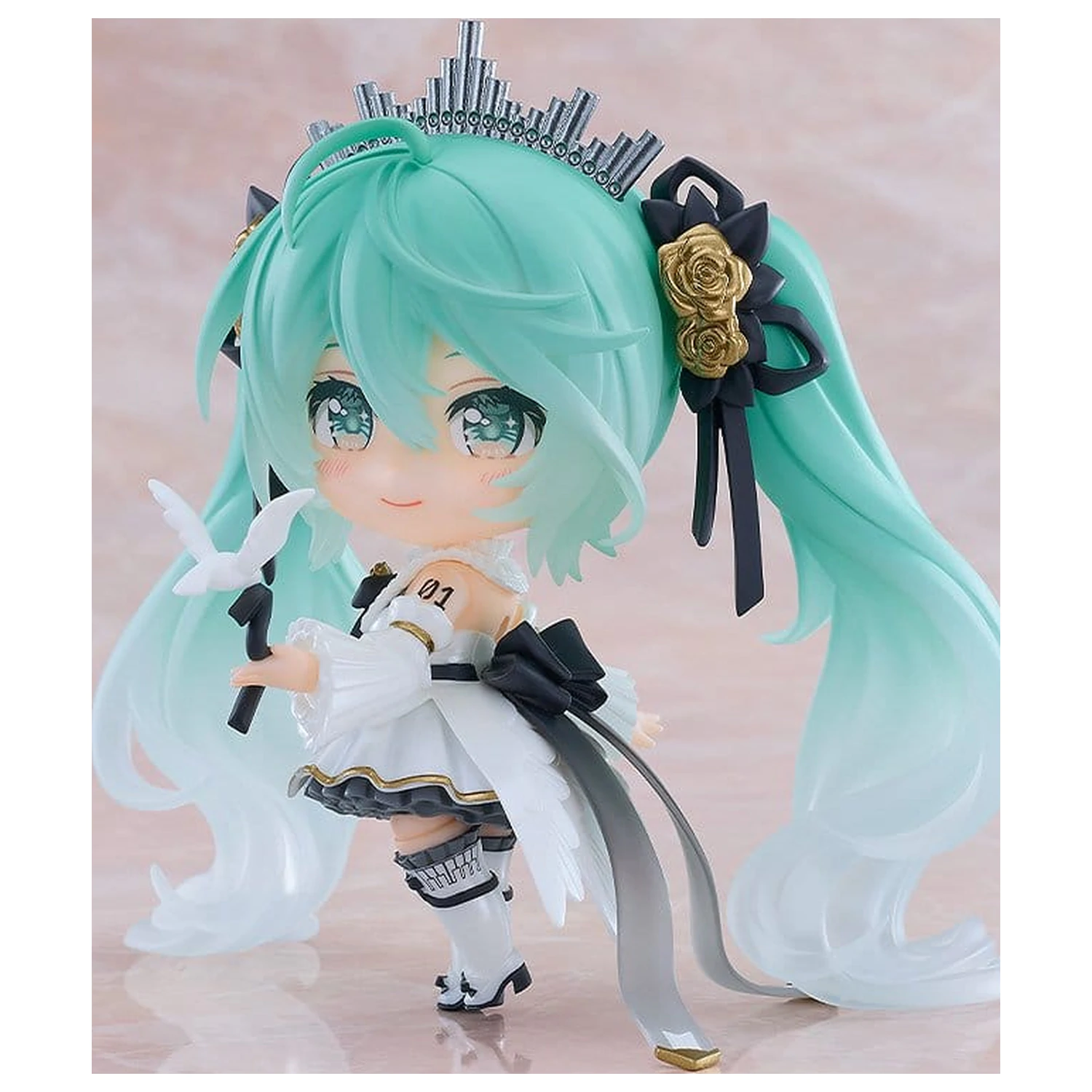 Character Vocal Series 01: Hatsune Miku Nendoroid akcijska figura Symphony: 10th Anniversary Ver. 10 cm fotografija izdelka