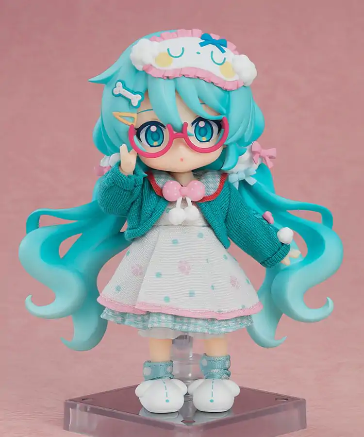 Character Vocal Series 01: Hatsune Miku Nendoroid Doll akcijska figura Hatsune Miku: Loungewear Outfit Ver. 10 cm fotografija izdelka