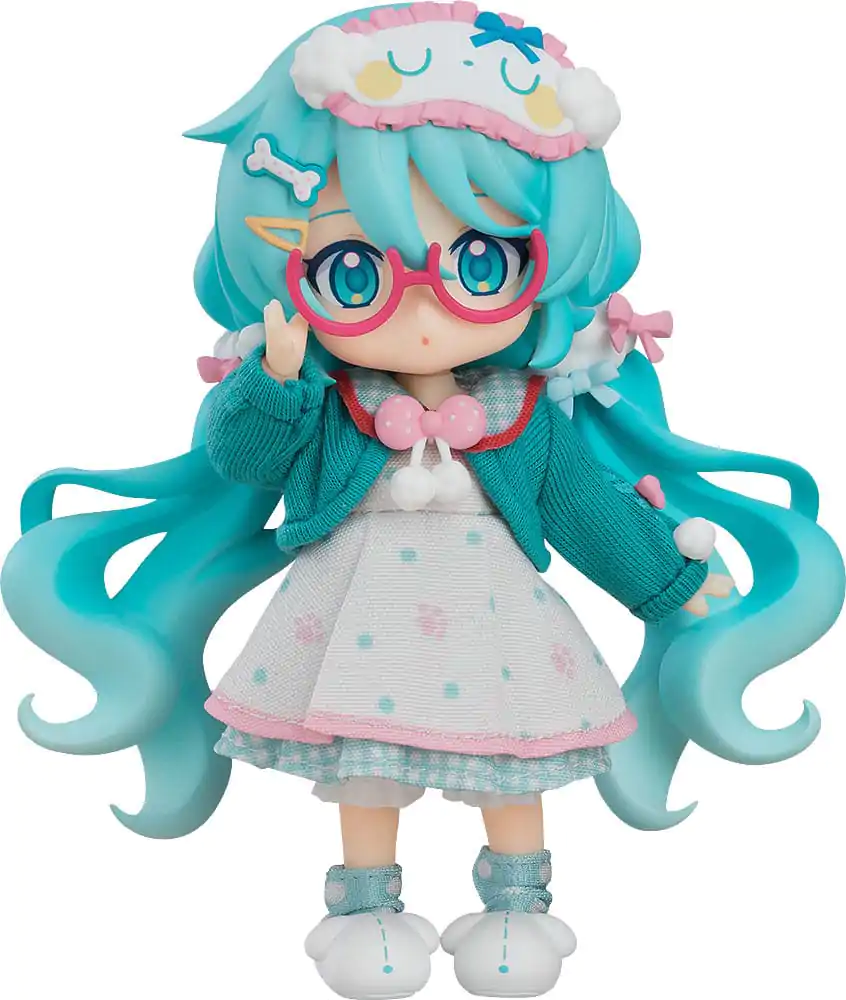 Character Vocal Series 01: Hatsune Miku Nendoroid Doll akcijska figura Hatsune Miku: Loungewear Outfit Ver. 10 cm fotografija izdelka