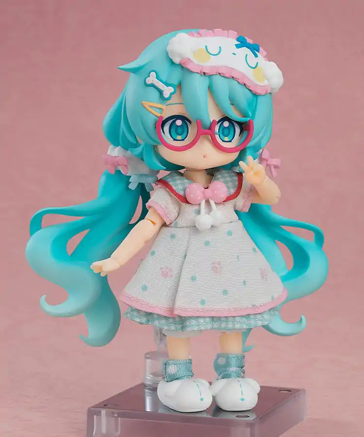 Character Vocal Series 01: Hatsune Miku Nendoroid Doll akcijska figura Hatsune Miku: Loungewear Outfit Ver. 10 cm fotografija izdelka