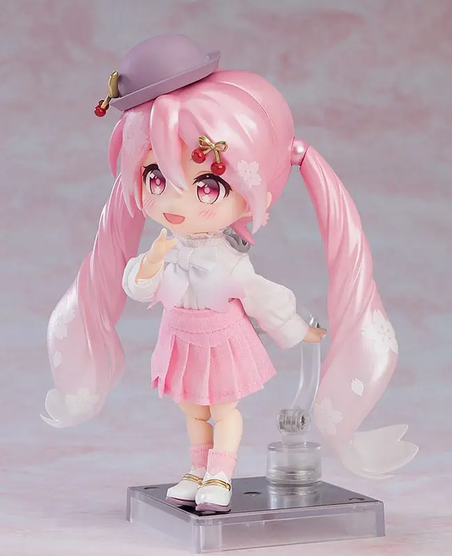 Character Vocal Series 01: Hatsune Miku Nendoroid Doll akcijska figura Sakura Miku: Hanami Outfit Ver. 14 cm fotografija izdelka