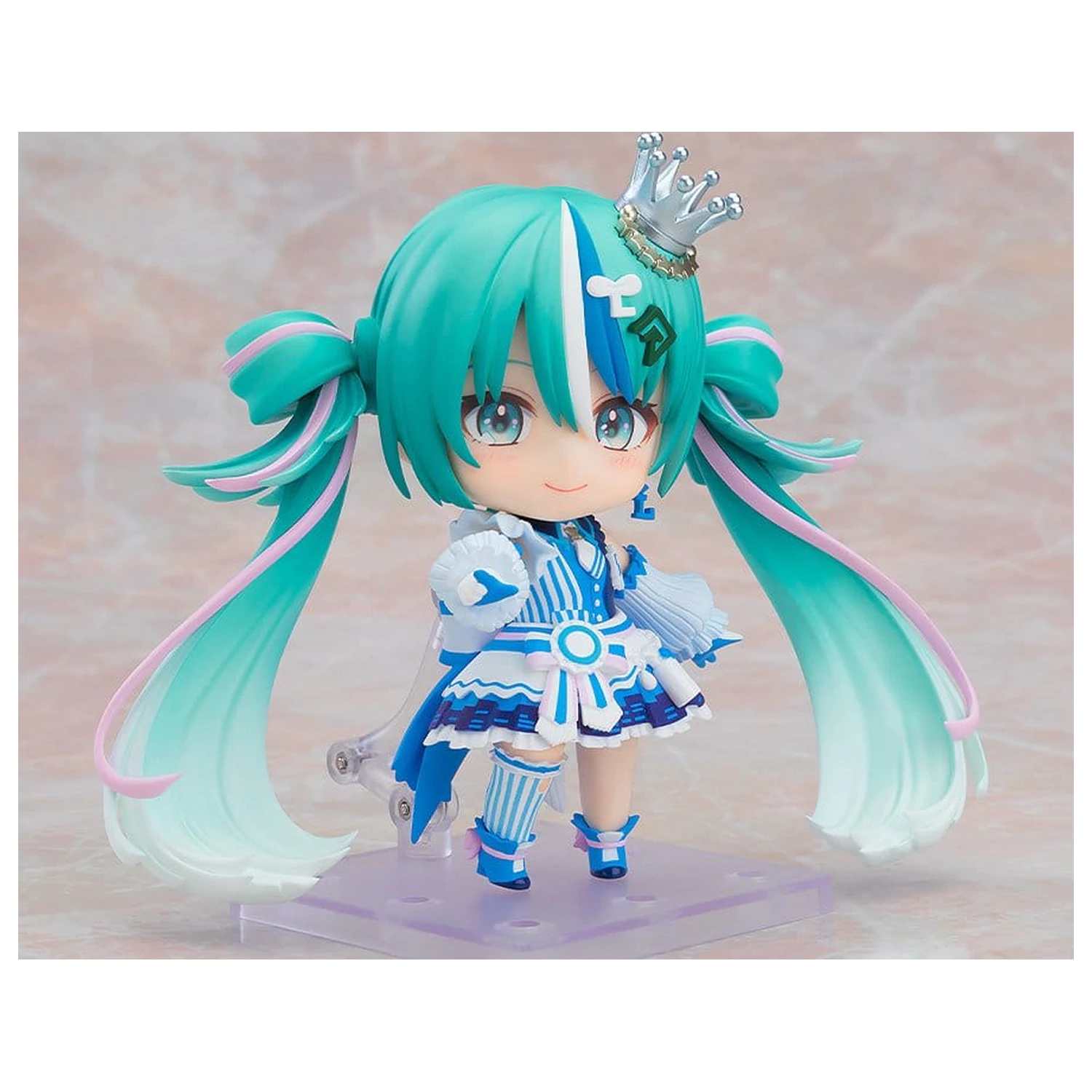 Character Vocal Series 01: Hatsune Miku PVC kip Nendoroid Lawson's 50th anniversary Special Live Ver. 10 cm fotografija izdelka