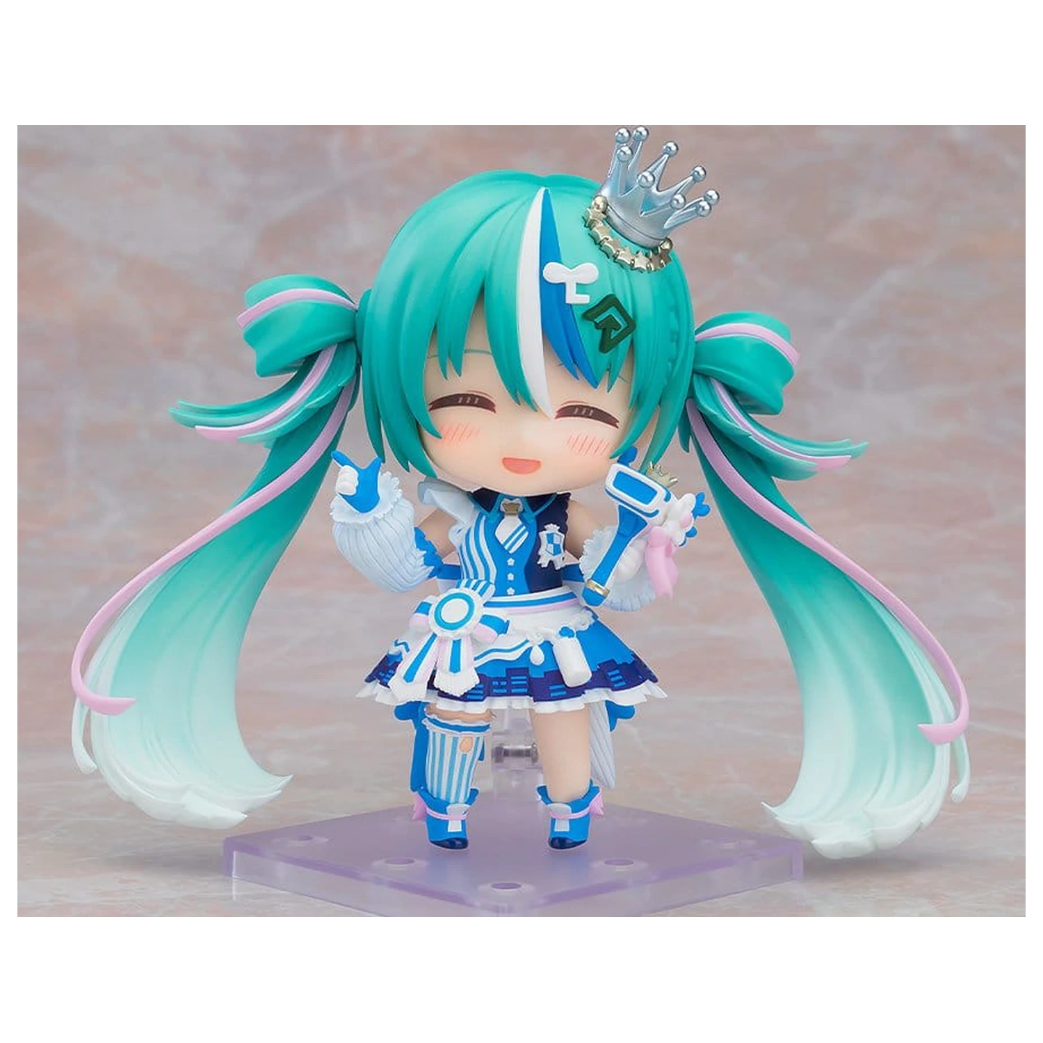 Character Vocal Series 01: Hatsune Miku PVC kip Nendoroid Lawson's 50th anniversary Special Live Ver. 10 cm fotografija izdelka