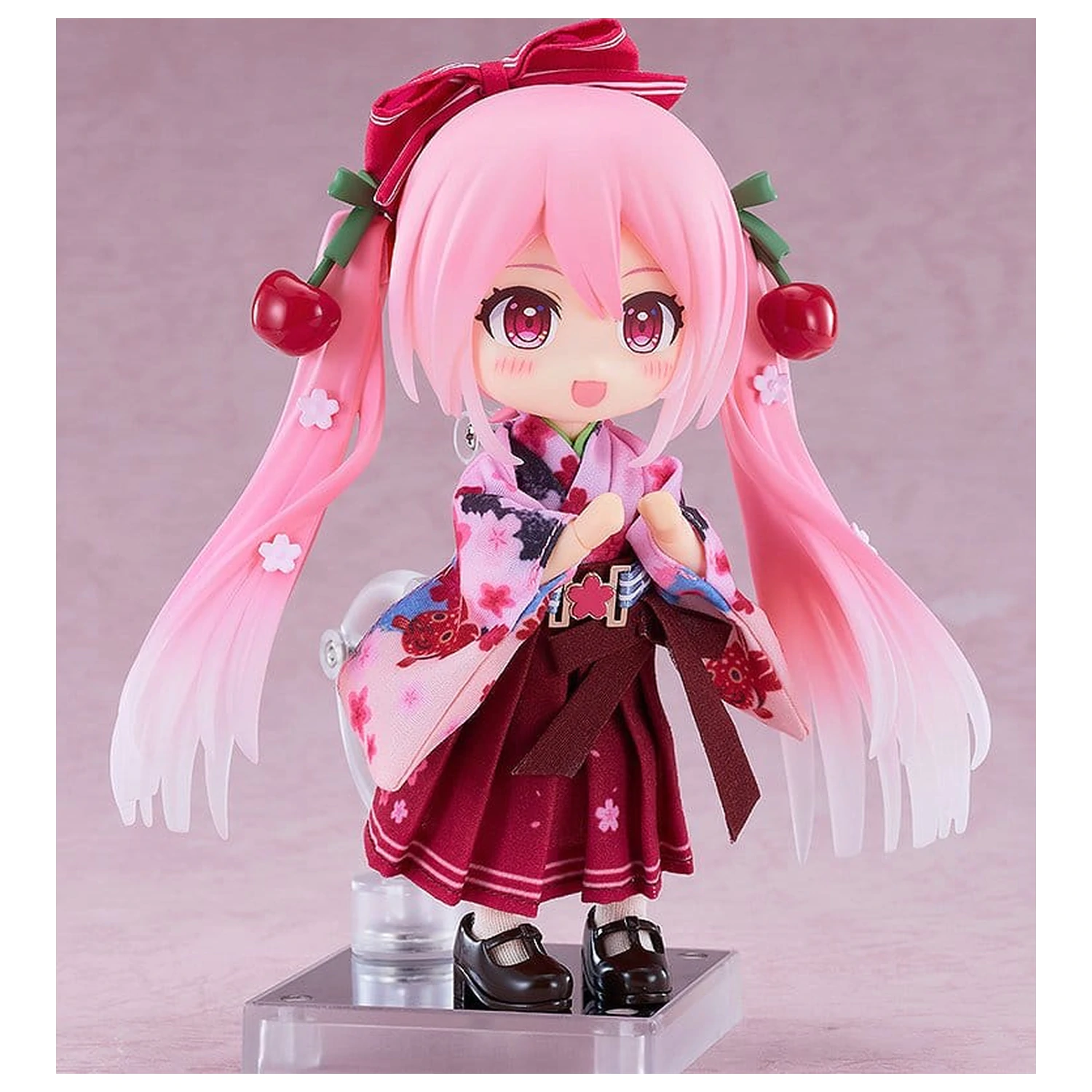 Character Vocal Series 01: Hatsune Miku deli za figurice Nendoroid Doll Sakura Miku: Hirohako 2025 Ver. (Hirosaki) fotografija izdelka