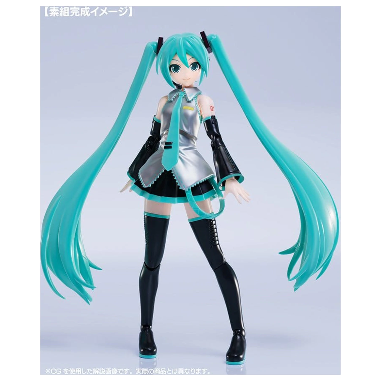 Character Vocal Series 01: Hatsune Miku Plamatea plastični model komplet Hatsune Miku 15 cm fotografija izdelka